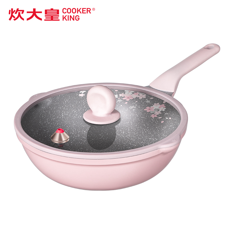 桃花不粘炒锅CG28TH