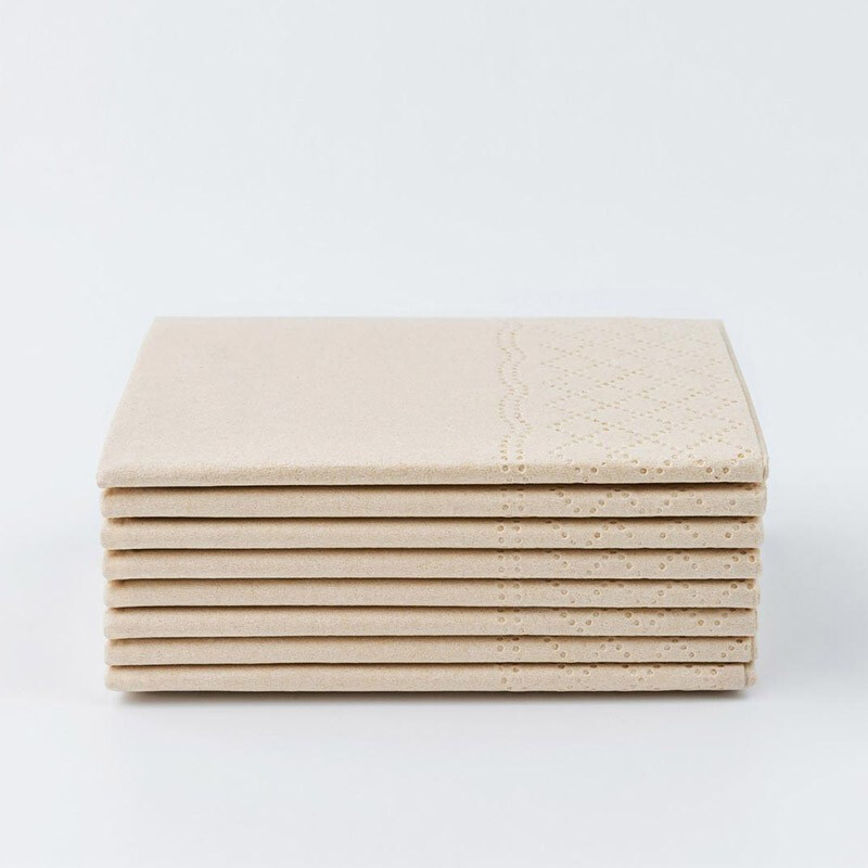 柚家 竹纤维手帕纸 210*210mm4层8片 18包/组高清大图