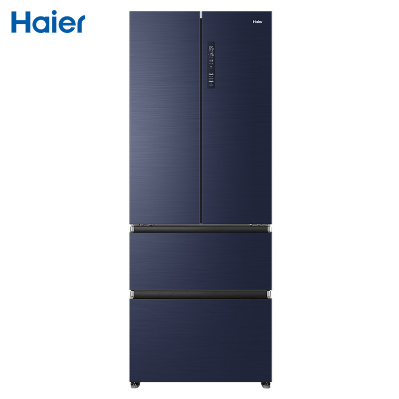 海尔(Haier)431升法式多门冰箱 阻氧干湿分储 母婴变温空间 家用电冰箱BCD-431WGHFD58B9U1