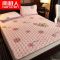 冬季可机洗薄床垫软垫法莱珊瑚绒加绒保暖毛毯褥子垫被防滑