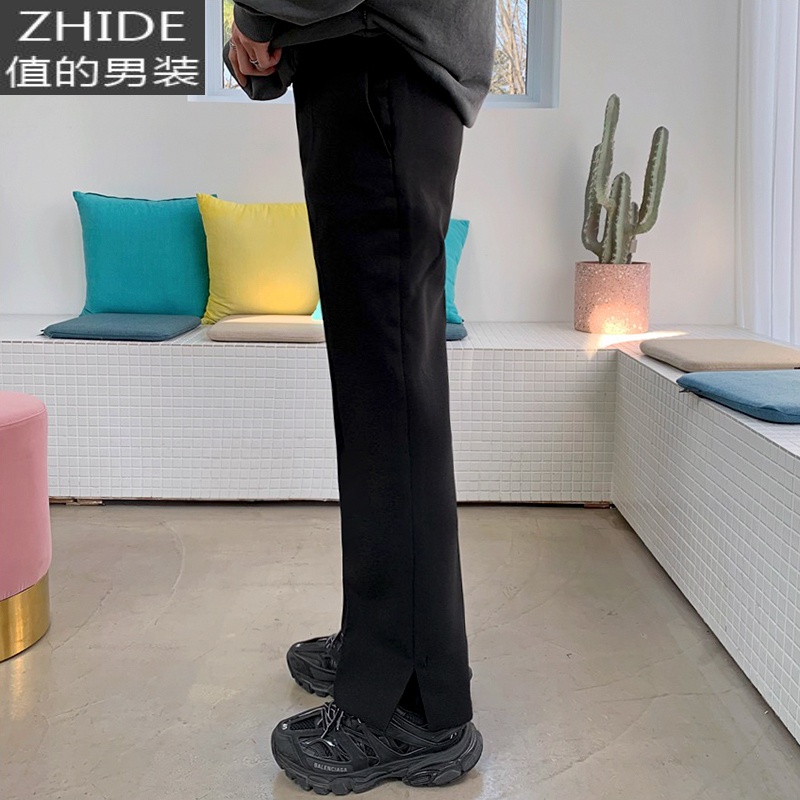 值得男装店男装外单牛货一线弹力牛仔裤_947 黑色 2XL