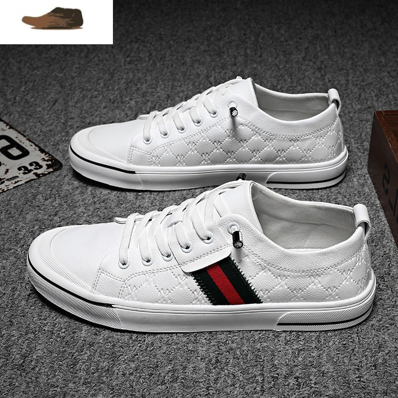 ideamini秋季小白鞋男士百搭潮流潮牌休闲潮鞋精小伙透气男鞋子网红