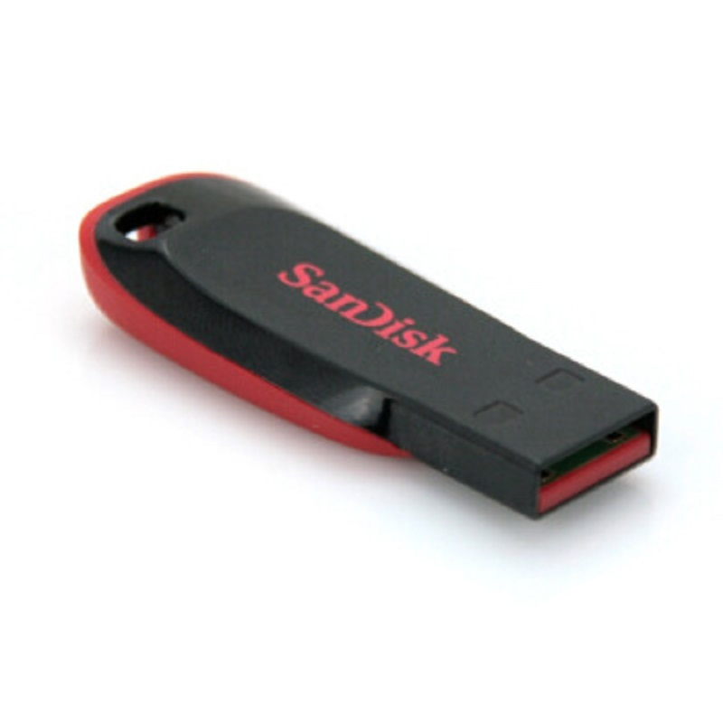 闪迪(SanDisk) 酷刃(CZ50) 64GB U盘 黑红 U盘
