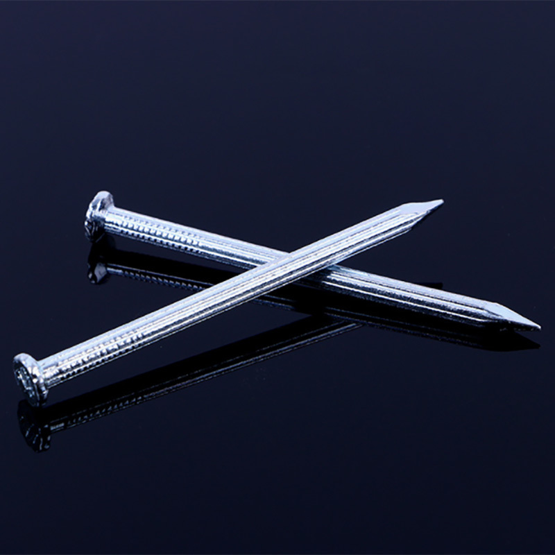 huakagu水泥钢钉直纹水泥钉白钢钉镀锌水泥钉建筑工地钉50mm