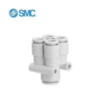SMC KQ2UD06-08A 米制尺寸快速接头 异径四管Y形接管 KQ2UD系列 SMC官方直销