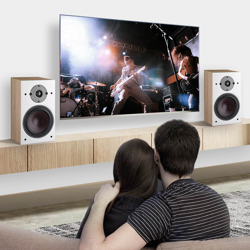 达尼OBERON博睿3HIFI保真书架发烧无源音箱丹麦专业家用音响 浅橡木色