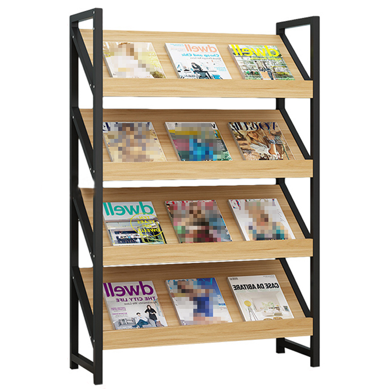 河洛伟业书报架4层个高清大图