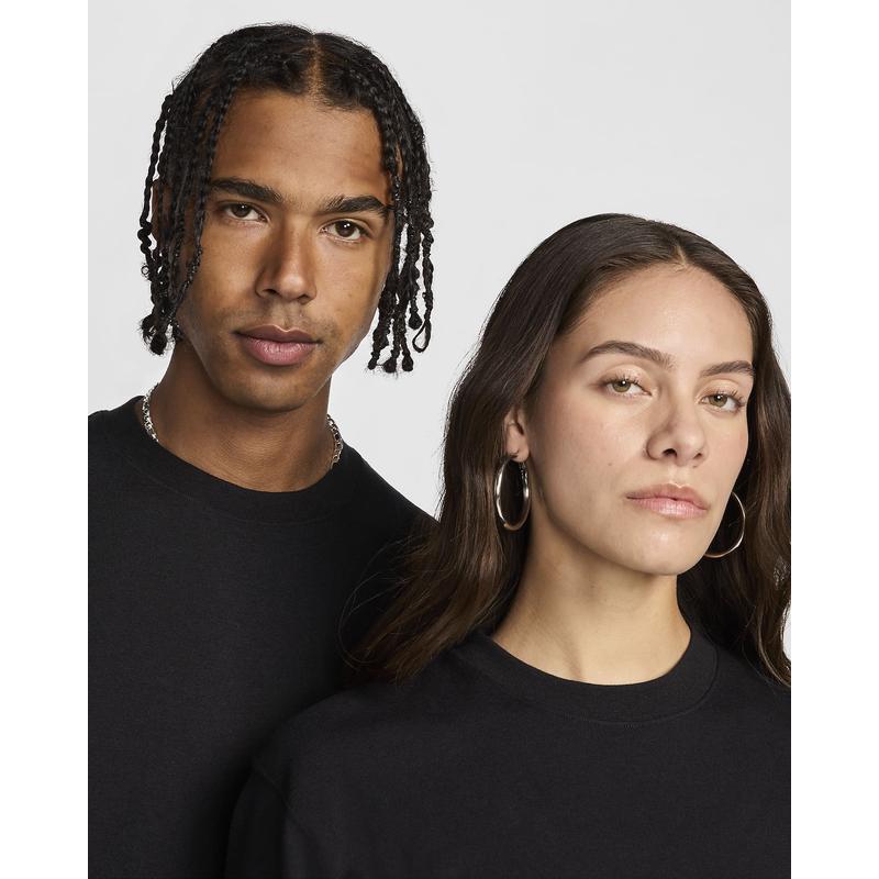 NIKE女款优雅运动短袖T恤混纺舒适透气休闲高清大图