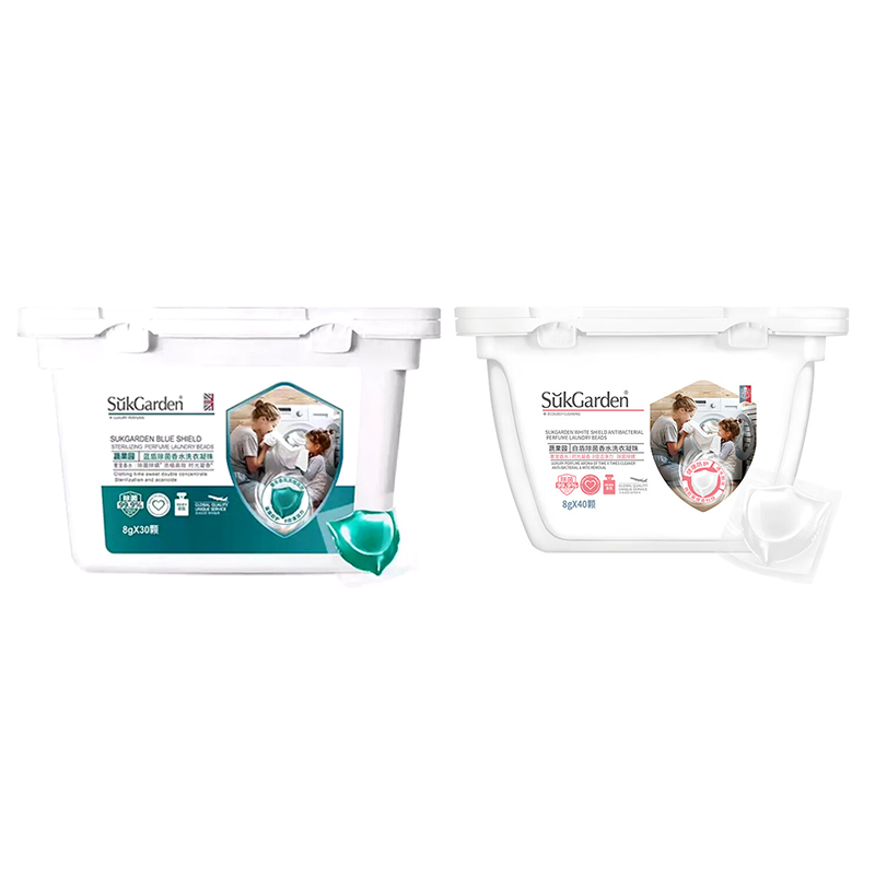 蔬果园 洗衣凝珠组合 共70颗(白盾40颗+蓝盾30颗)
