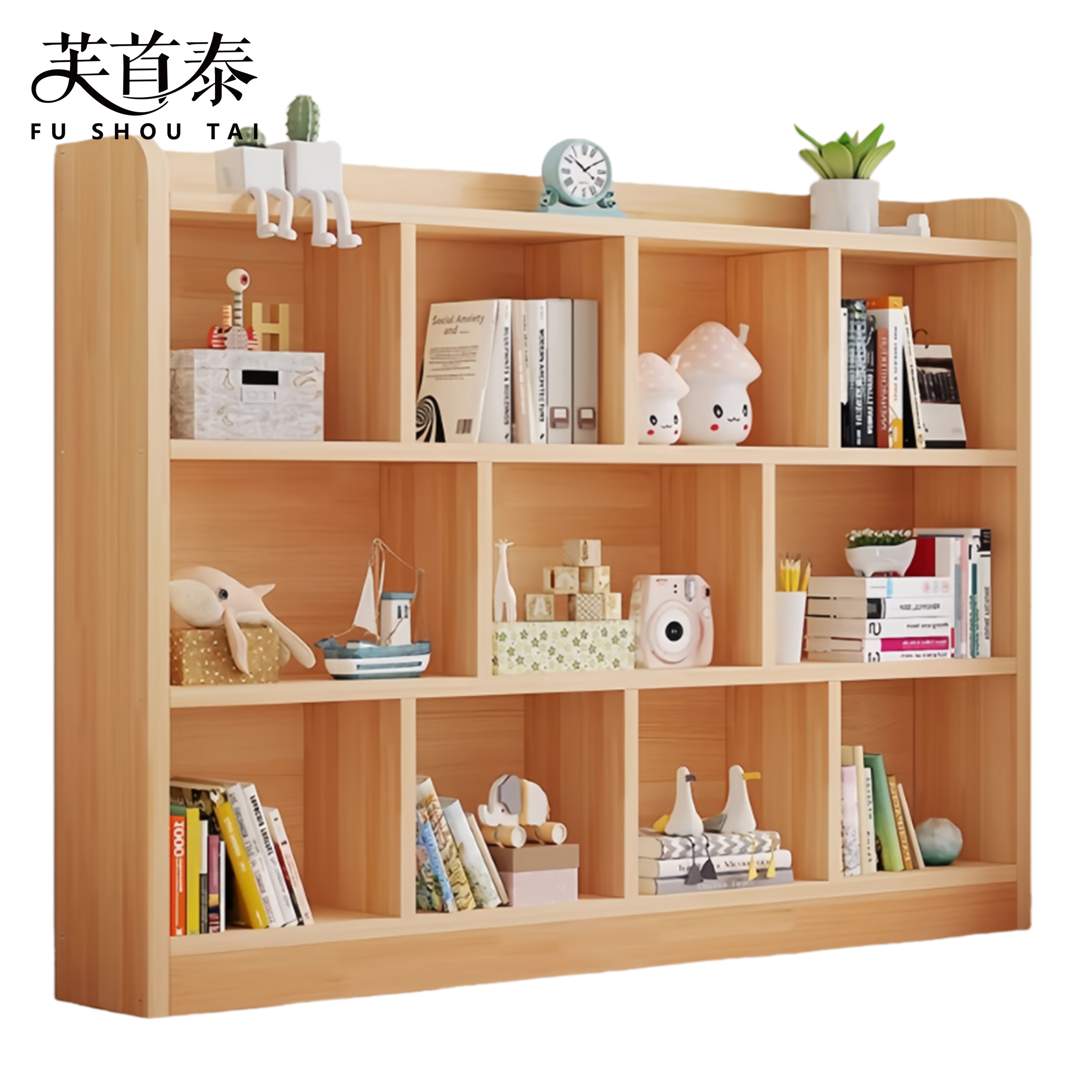 芙首泰三层书架1600*240*1200mm个高清大图