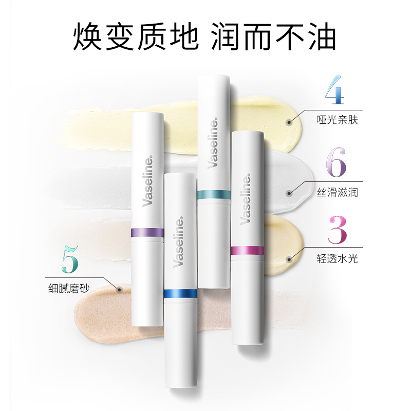 凡士林(VASELINE) 舒缓特护润唇膏1.8g 白色高清大图