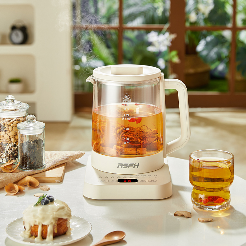 乐仕菲斯RS-F1养生壶1.5L(单位:台)白色高清大图