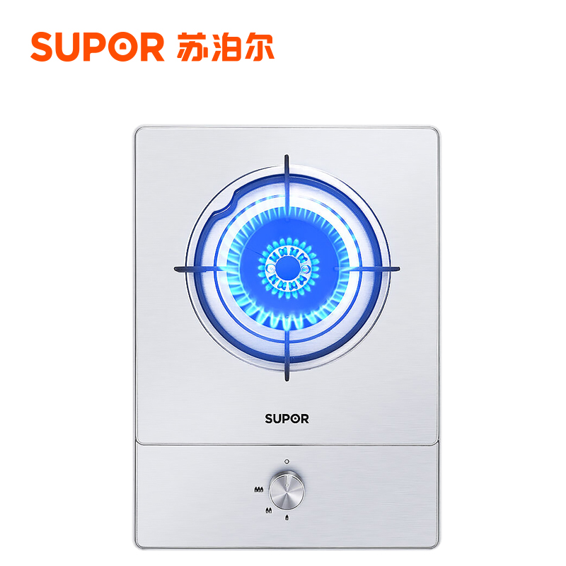 SUPOR/苏泊尔 QS305不锈钢燃气灶单灶液化气煤气灶嵌入式(液化气)