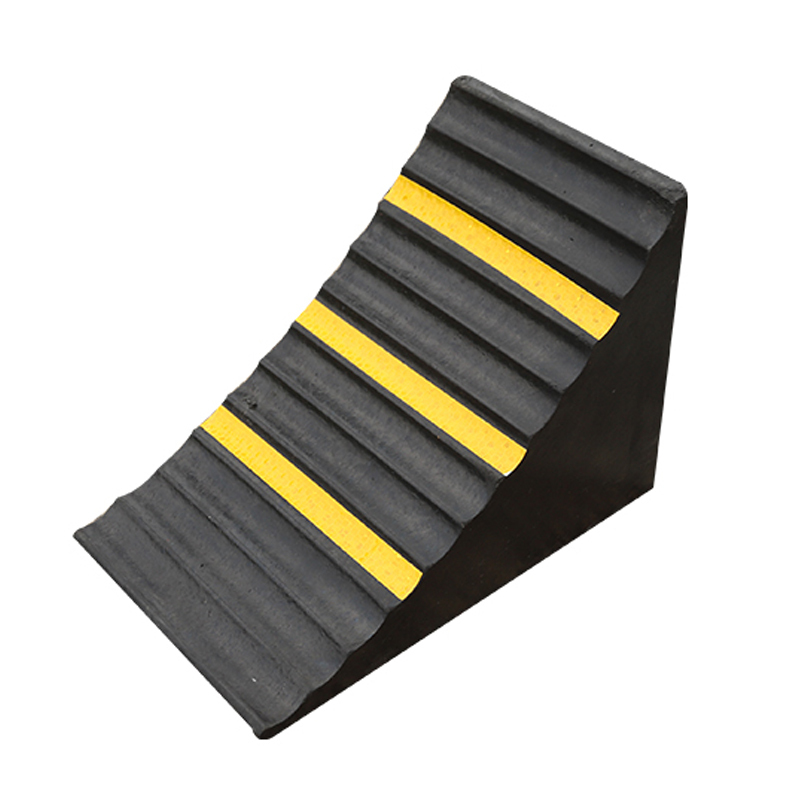 货车止退器停车定位汽车实木三角木轮胎防滑木大型阻车器25cm25cm19cm