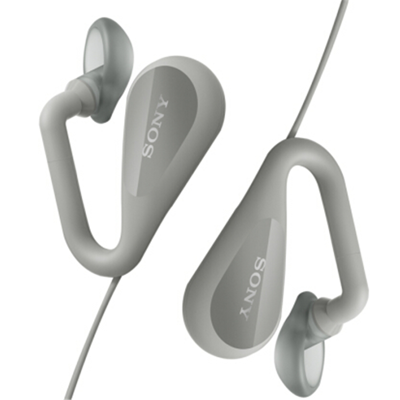 索尼(SONY)STH40D 开放式立体声耳机 入耳式耳机 线控通话 灰色