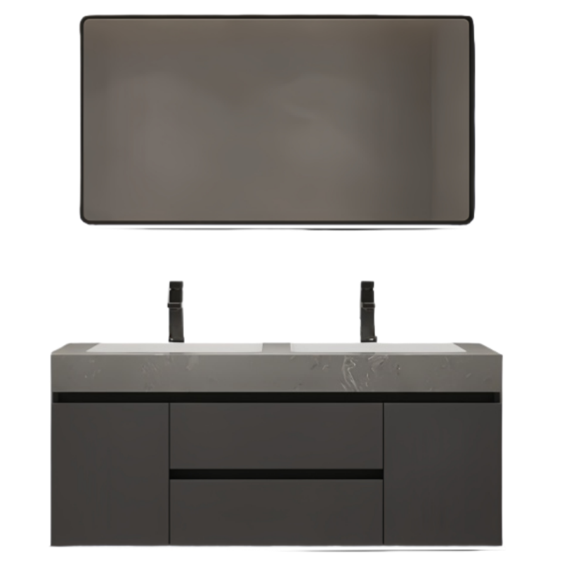 鑫龙都浴室柜1.2m套高清大图