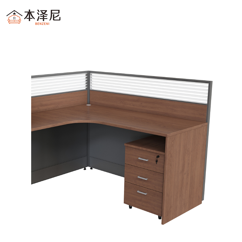 本泽尼 屏风工位 HTQN-B3016L 1600*1600*1100mm 张高清大图