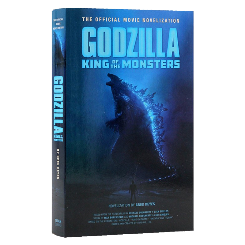 [正版]哥斯拉2 怪兽之王 电影小说 英文原版 Godzilla King of the Monsters Novel高清大图