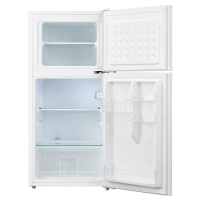 美的（Midea） BCD-112CMB 112升 家用 双门 直冷 小型 节能静音 白色母婴儿童 电冰箱