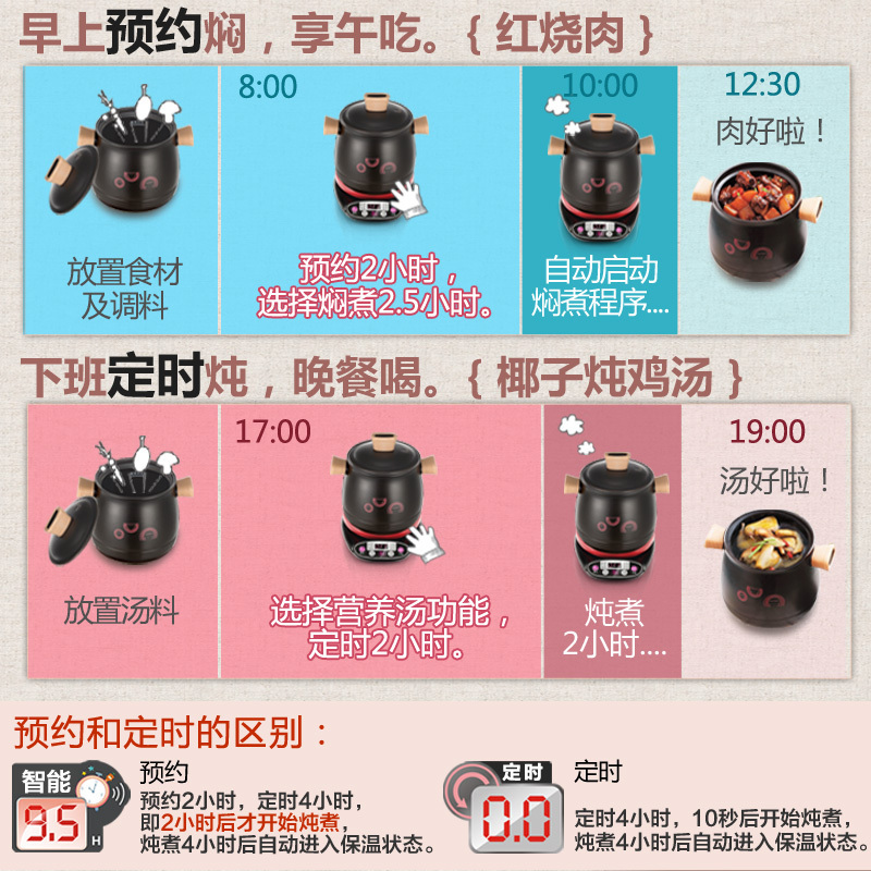 小熊(bear) 电砂锅 DSG-A30K1