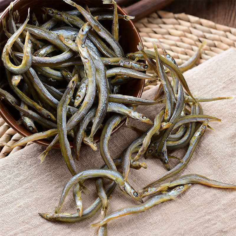 良时海大连海鲜干货特产小银针鱼小银鱼炒菜煲汤250g袋装