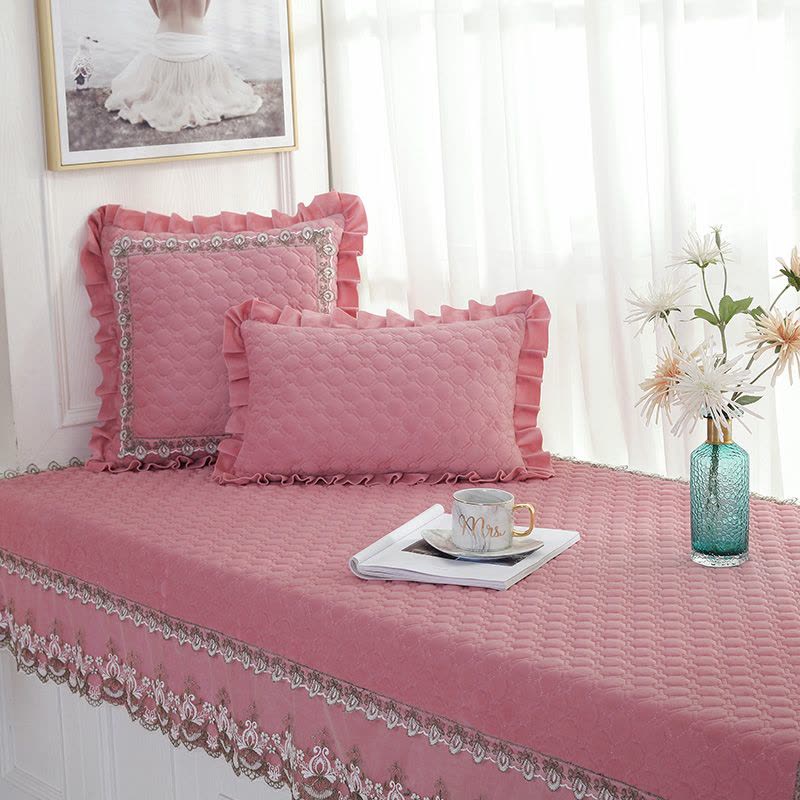 汐岩窗户榻榻米飘窗垫窗台垫欧式阳台飘窗垫可机洗榻榻米垫子飘窗毯图片