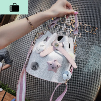 水桶包包女包夏季新款2020流行学生百搭斜挎韩版时尚大容量单肩包NEW LAKE女士单肩包