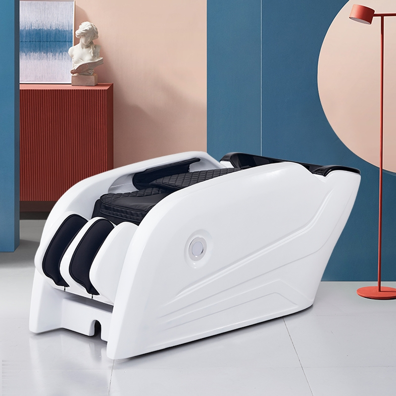 古达全自动智能电动按摩洗头床理发店发廊专用美容美发全躺冲水洗头床