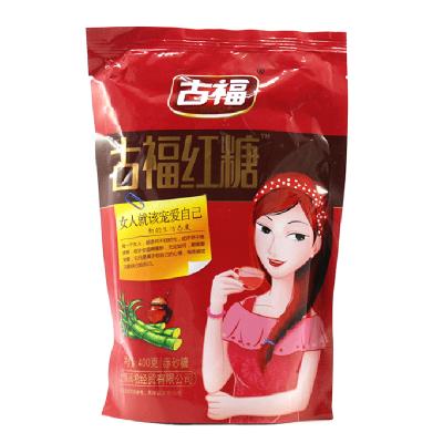 古福(GUFU)赤砂糖400克/袋装 调味品 红糖方便食用 携带,厨房调味