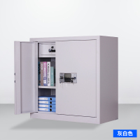 振奥 钢制电子保密柜密码档案柜资料办公柜保密文件铁皮柜 单节灰白色内二抽电子密码锁