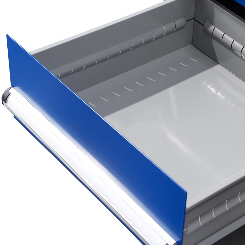 鑫虎威 重型钳工工作台工厂车间流水线操作台实验室试验台1.8米双四抽单挂板高清大图