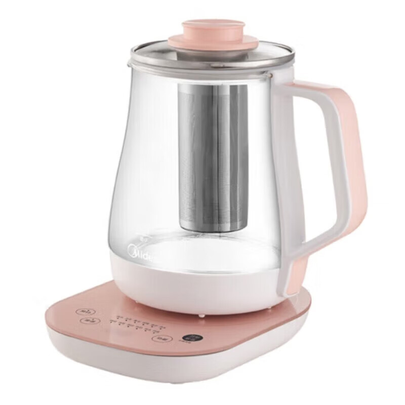 美的(Midea)养生壶家用1.5L容量多功能花茶壶泡茶壶办公室全自动茶壶电水壶烧水壶MK-GE1511高清大图