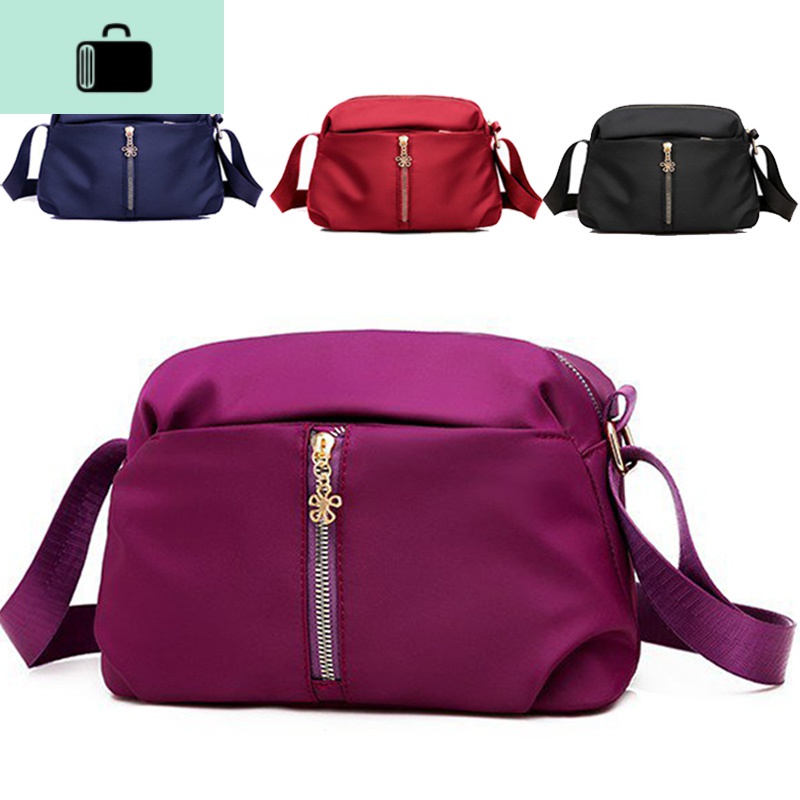 夏天2020流行包包尼龙布斜挎包女韩版单肩帆布妈妈百搭时尚挎包潮NEW LAKE女士双肩包高清大图