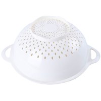 诺派(NUOPAI)塑料双层 洗菜篮 洗菜漏水篮子 厨房沥水篮 洗菜盆 滤水篮 水果篮 C6802