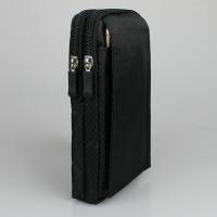 30plus畅享MAX拉链防水手机包max3腰包帆布男穿皮带note10挂腰X30 大号 黑色