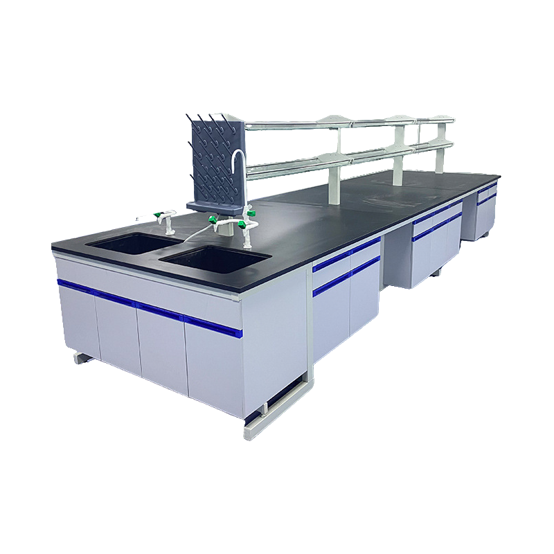 鑫导 实验室工作台 SYT61-钢木中央台定制 米高清大图