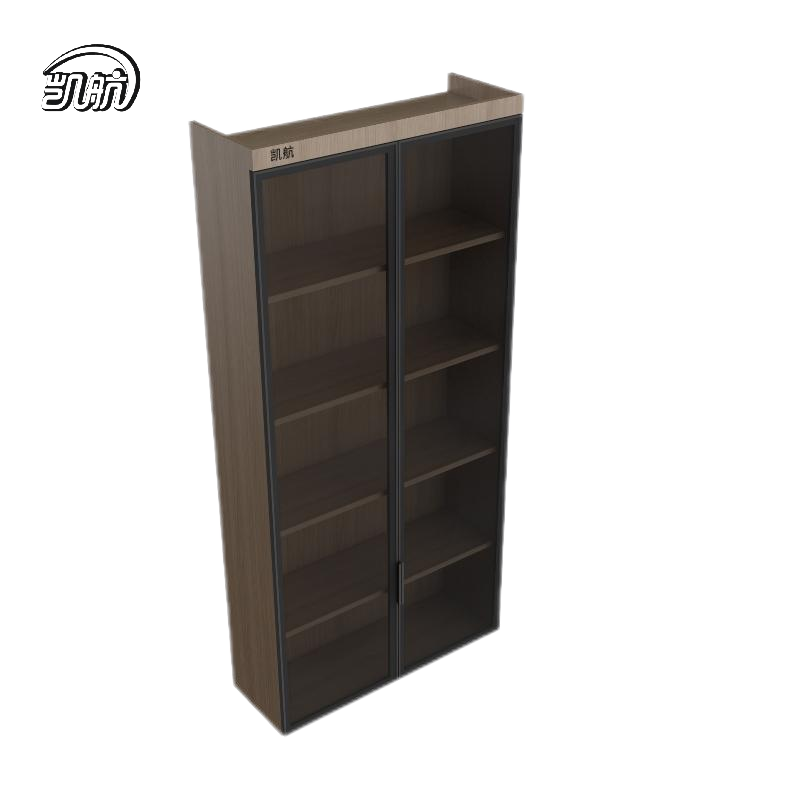 凯航玻璃门书柜800KH-BLMSG800个高清大图