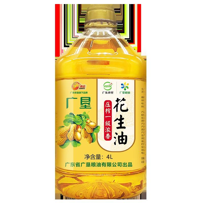 广垦-花生油4L_高清大图