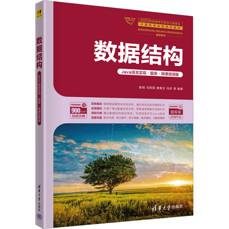 [M]数据结构(Java语言实现·题库:微课视频版) 题库版-9787302634409高清大图