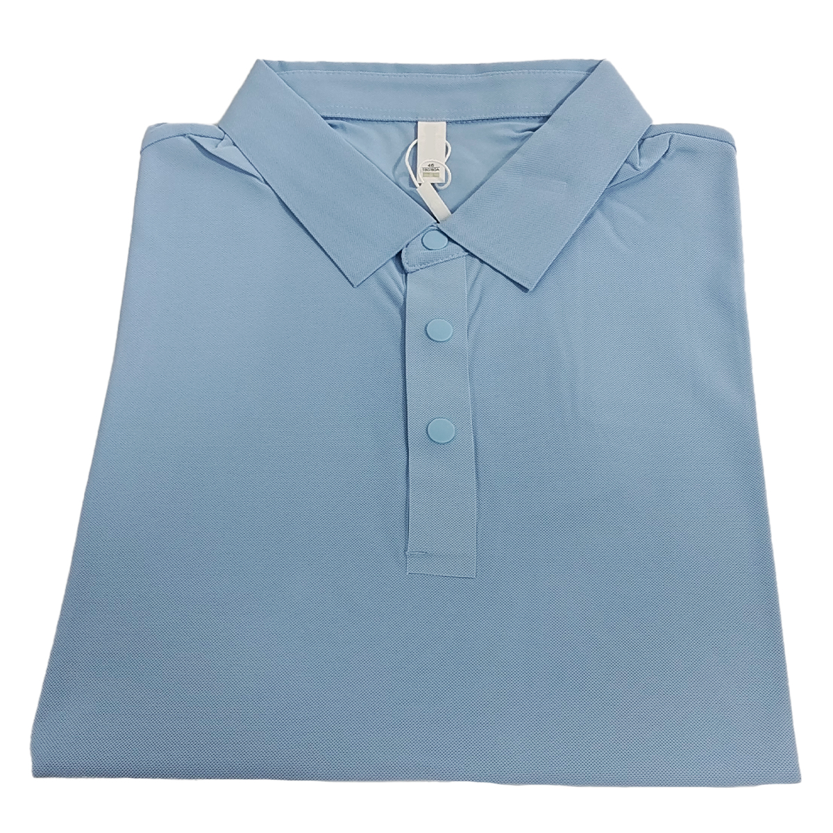 鸽护 短袖POLO定制 抗皱天蓝 件高清大图
