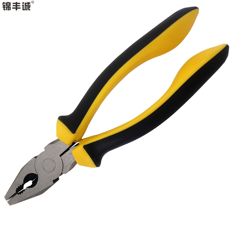 锦丰诚 钢丝钳手钳子老虎钳工具钳省力钳 200mm/把高清大图