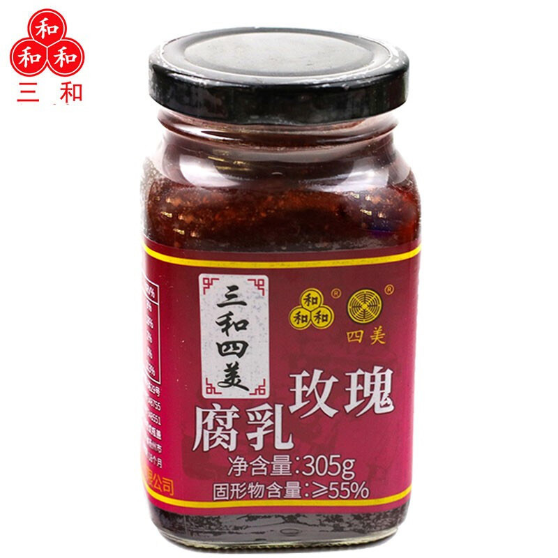 四美玫瑰腐乳305g(2瓶/组)(164)