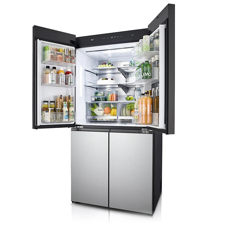 韩国原装进口lgf621ge65b617升自由嵌入式冰箱双独立美妆空间果蔬保湿