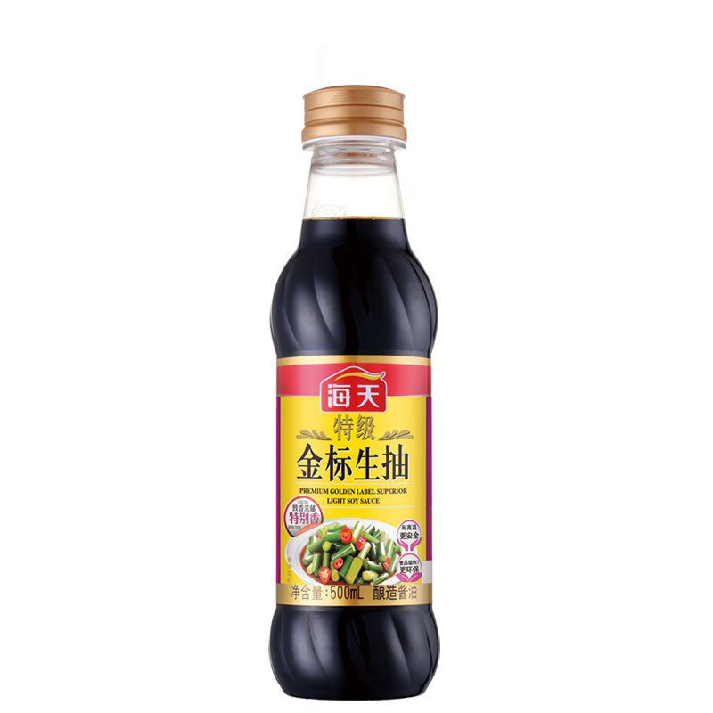 海天特级金标生抽500ml/瓶