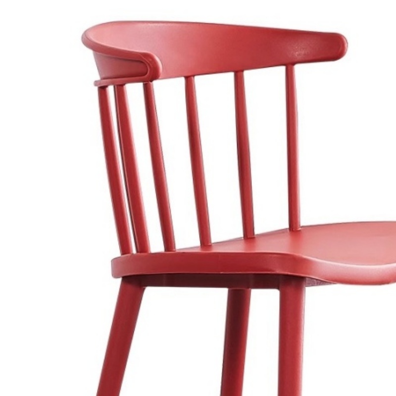 宜掌柜 塑料靠背椅 43*40*76cm 张高清大图