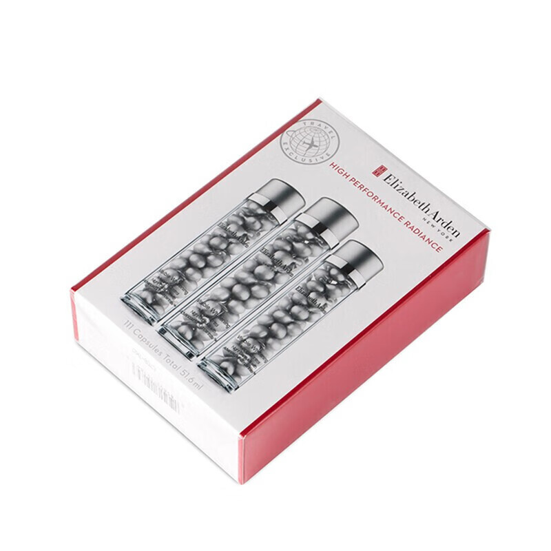 伊丽莎白雅顿(Elizabeth Arden)时空焕活面部胶囊 111粒银胶 晶璨皙颜夜间多效面部精华液