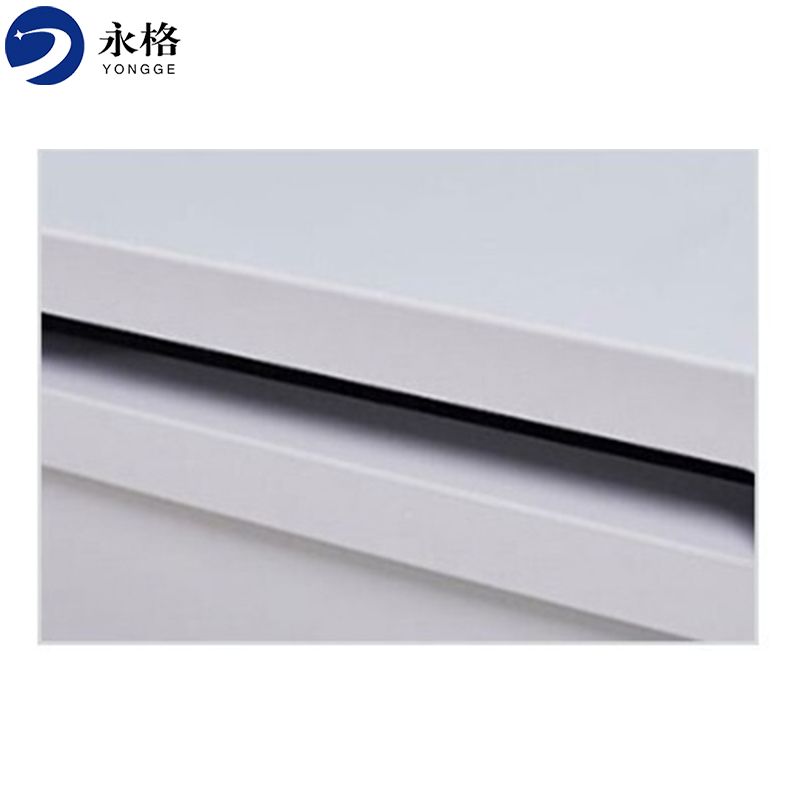 永格待销柜保密柜文件柜铁皮柜保密文件回收箱智能密码锁档案储物柜含网篓钢制防盗柜灰白色420*360*600mm