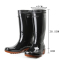 DINTHIN DS-YX285 雨靴 雨鞋 防滑鞋底 中筒雨靴高28.5cm 38码 1双 黑色