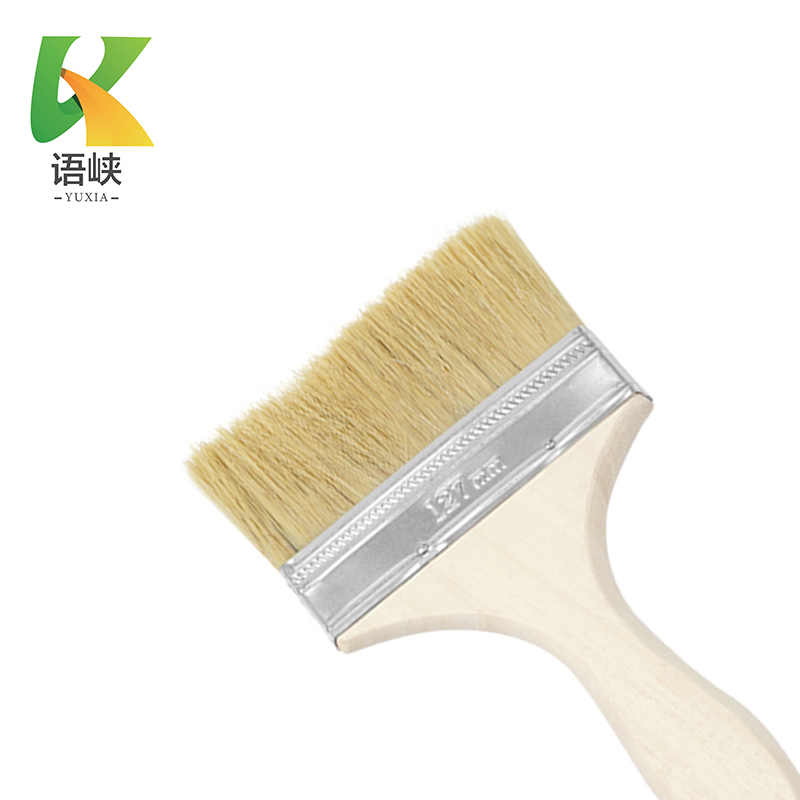 语峡 扁油刷 4寸 把高清大图
