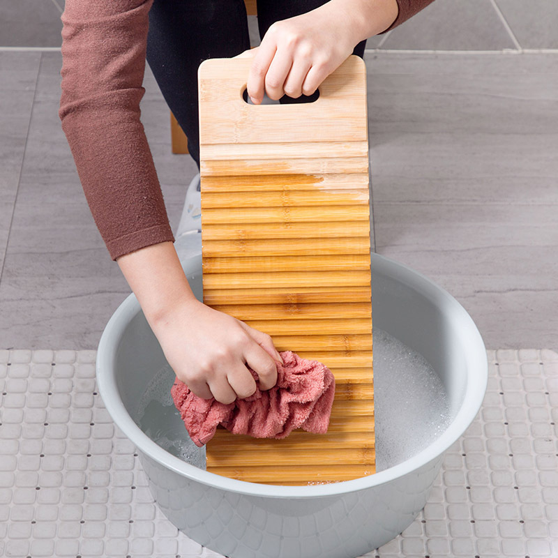 竹子防滑搓衣板洗衣服搓板家用老式加厚大号戳衣板洗衣板